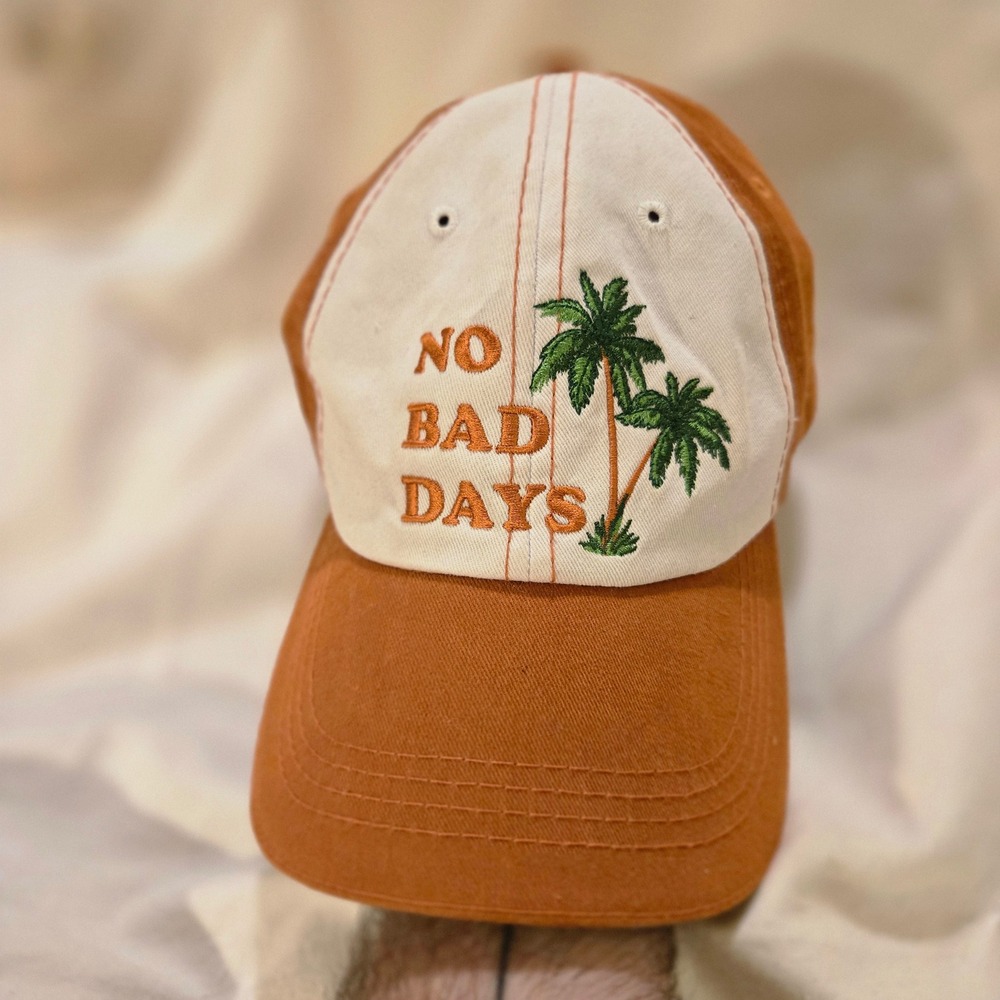 Willie Nelson Golf Hat Austin Orange No Bad Days Poodie Party Cut N Putt 2016